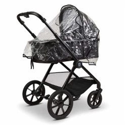 Moon Clicc Kombi-Kinderwagen Black Melange Zubehör Bundle -Baby Produkt Laden k24 clicc 63980800 wanneregenverdeck blackmelange 800 4 backright 1