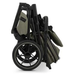 Moon Piú Kombi-Kinderwagen Moss Green/black Matt Zubehör Bundle -Baby Produkt Laden k24 piu 64960630 sportsitzfolded mossgreen 655 7 left 1