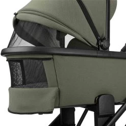 Moon Piú Kombi-Kinderwagen Moss Green/black Matt Zubehör Bundle -Baby Produkt Laden k24 piu 64960630 wannenfensteroffen mossgreen 655 1