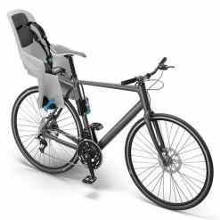 Thule RideAlong Lite Fahrradkindersitz Hellgrau Die Sichere Transportmöglichkeit -Baby Produkt Laden large thule ridealonglite lightgray onbike iso 100110