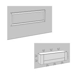 Hülsta Gentis Wohnwand 3 - Akzent Naturstamm - Breite 316,8 Cm -Baby Produkt Laden led beleuchtung 6