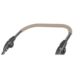 HESBA Condor Coupe Kinderwagen Außen 261 Innen 180 Teilleder - Räder Weiß 30 Cm, Griff Weiß -Baby Produkt Laden ledergriff greige 9521 1