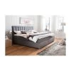 Meise Lenno Boxspringbett 200 X 200 Cm Grau Stoff Kopfteil Gesteppt & Gratis Lieferung -Baby Produkt Laden lenno boxspring 4086 16 gr 4