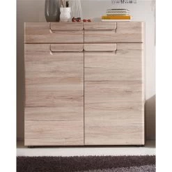 Trendteam Malea Schuhschrank Eiche San Remo Hell