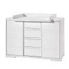 Schardt Maxx White Wickelkommode MDF Weiß 2 Türen, 4 Schubkästen - Mit Wickelaufsatz -Baby Produkt Laden maxx white wickelkommode mit 4