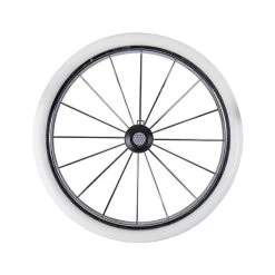 HESBA Condor Coupe Kinderwagen Außen 261 Innen 180 Teilleder - Räder Weiß 30 Cm, Griff Weiß -Baby Produkt Laden metallspeichenrad eva 300 gr 3