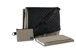 Moon Premium Wickeltasche Mud Mit Wickelauflage, Geldtasche & Befestigungssystem