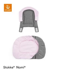 Stokke® Nomi® Kissen -Baby Produkt Laden nomi cushion pink grey mix 220901 5564 rt