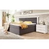 Wimex Orlando Funktionspolsterbett Graphit Weiß 180x200cm Bonellfederkernmatratze Mit Stauraumbox -Baby Produkt Laden orlando t18 gr 1