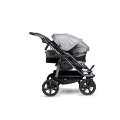 Tfk Trio Kombi Kinderwagen Grau Drillingswagen Mit Luftkammerreifen -Baby Produkt Laden rs1121 t t1 ke 315 2 scr gr