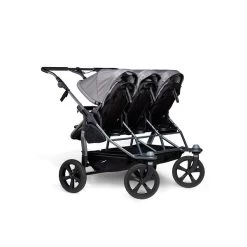 Tfk Trio Kombi Kinderwagen Grau Drillingswagen Mit Luftkammerreifen -Baby Produkt Laden rs1129 t t1 ke 315 10 scr gr