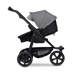 Tfk Mono 2 Kombi Kinderwagen Premium Grau Luftkammer Radset Bundle Mit Cupholder -Baby Produkt Laden rs1901 t m2 ke 415 2 lpr 1 1