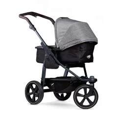 Tfk Mono 2 Kombi Kinderwagen Premium Grau Luftkammer Radset Bundle Mit Cupholder -Baby Produkt Laden rs1905 t m2 ke 415 6 lpr 1 1