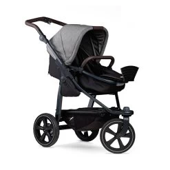 Tfk Mono 2 Kombi Kinderwagen Premium Grau Luftkammer Radset Bundle Mit Cupholder -Baby Produkt Laden rs1908 t m2 ke 415 9 lpr 1 1