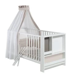 Schardt Nordic White Kinderbett 70 X 140 Cm Dekor Weiß -Baby Produkt Laden schardt puenktchenbeige bettset 27