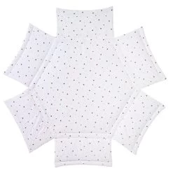 Schardt Solitär 6-Eck Laufgitter Kiefer Weiß Mit Folie Sternchen Grau -Baby Produkt Laden schardt sternchenrot laufgittereinlage 2