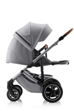 Britax Smile 5Z Sportwagen Frost Grey -Baby Produkt Laden smile 5z frostgrey anthrazite brownhandle 01 rwf lieflat 2023