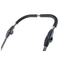 HESBA ClassicKorb Kinderwagen Außen 685 Innen 180 Schwenkbare Vorderräder Schwarz -Baby Produkt Laden standardgriff 1