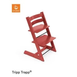 Stokke® Tripp Trapp® Rot Hochstuhl Warm Red Neuestes Modell