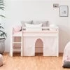 Hoppekids Halbhohes Bett ECO Dream 70x160 Cm Mit Gerader Leiter | Teilbar -Baby Produkt Laden winter wonderland basic halfhigh 70x160 milieu 3 1