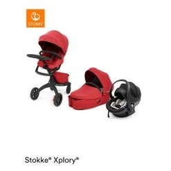Stokke® Xplory® X Ruby Red -Baby Produkt Laden xplory x rubyred travelsystem global rt