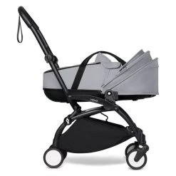 BABYZEN™ YOYO Babywanne Stone -Baby Produkt Laden yoyo 2 bassinet canopy down profile black frame stone web